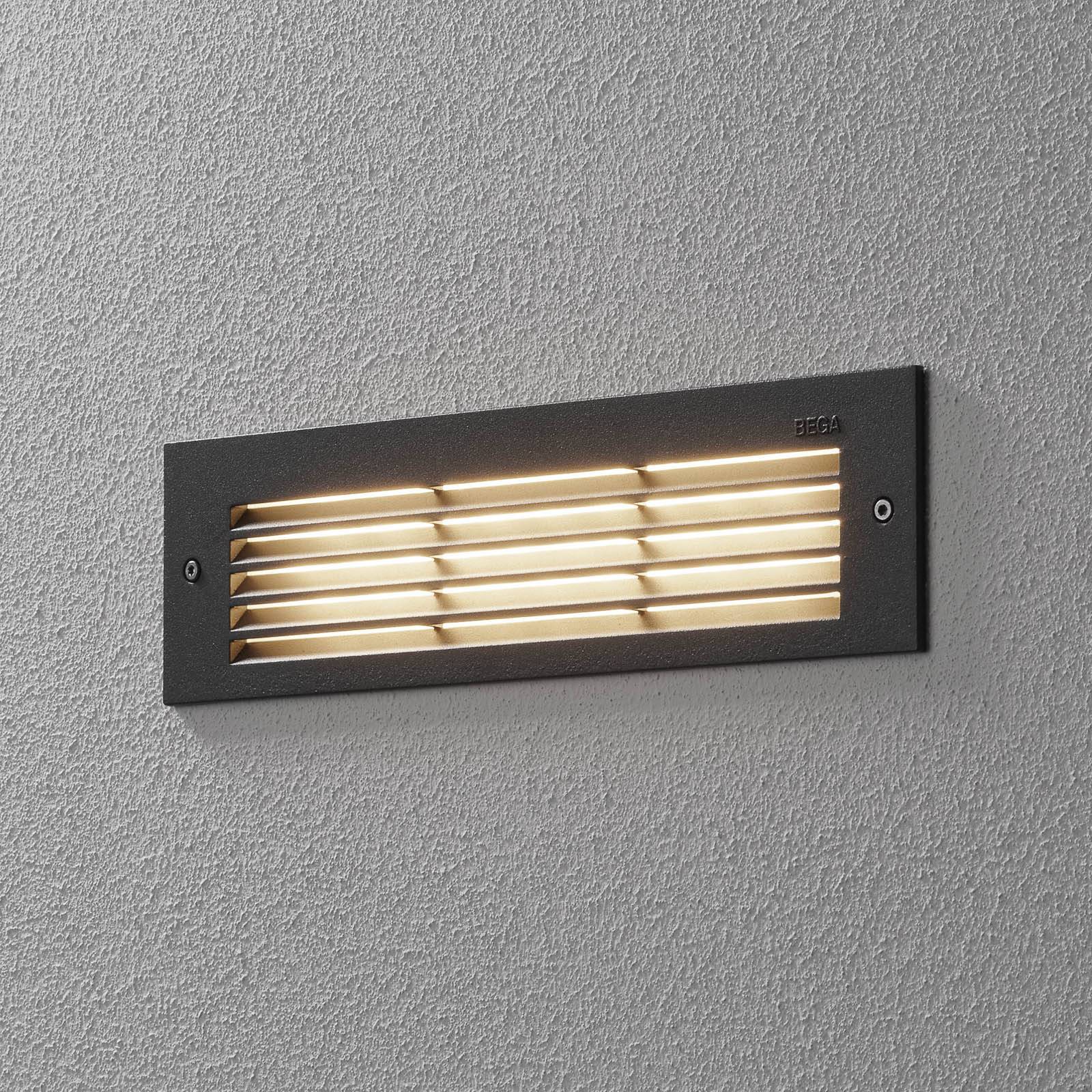 LED Recessed Light Graphite 26 cm