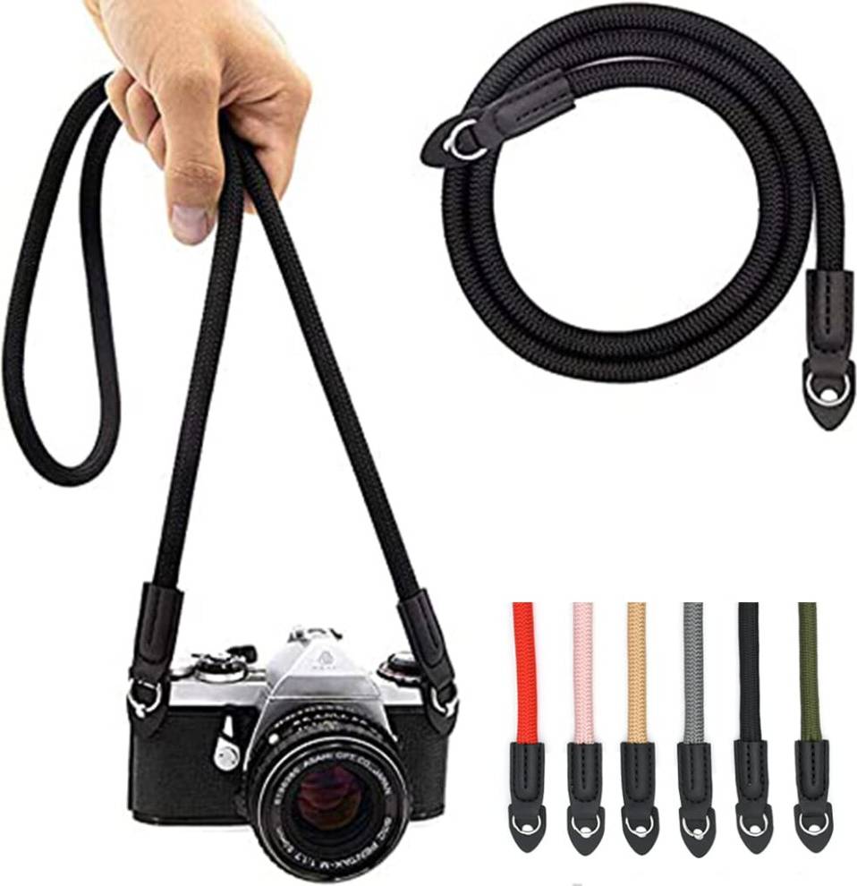 Nylon Climbing Rope Camera Strap 100 cm