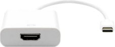 Cableadapter USB3.1 Data Video Adapter White