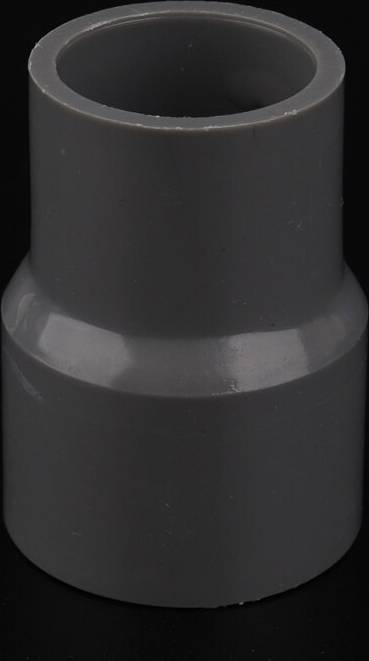 Pvc 25mm PVC Rak Reduktionskoppling 25mm 20mm Grå