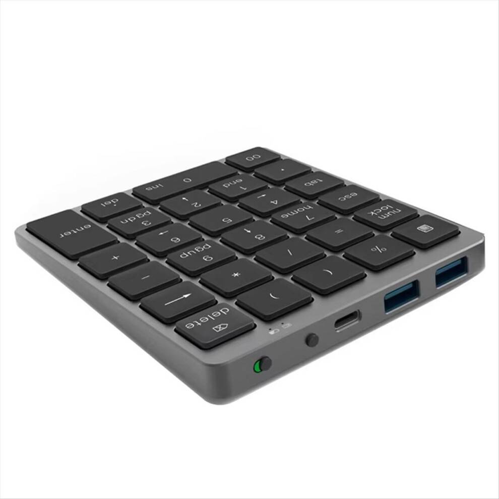 Typecat Wireless Bluetooth Numeric Keypad USB Hub