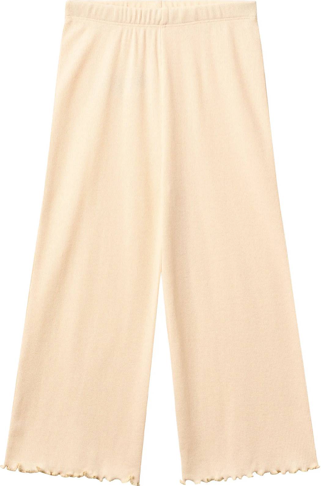 Copenhagen Colors Modal Rib Wide Pants - Rosa