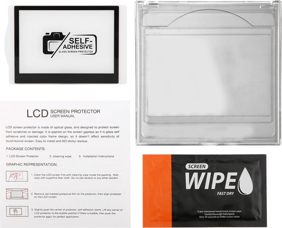 LCD Screen Protector Cover Anti-Aging Dustproof