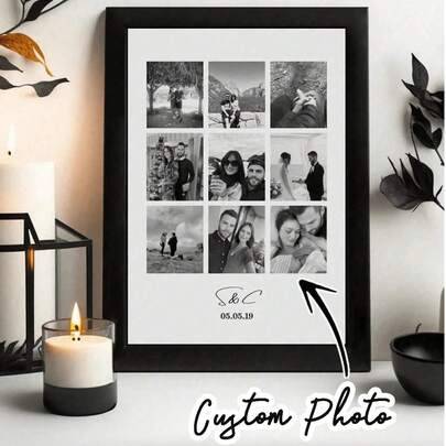 Shein Customizable Simple Design Photo Frame