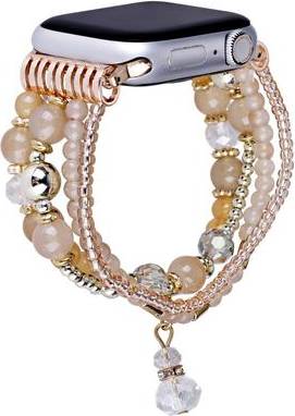 Apple Watch Series Four Rows Bead Chain Strap