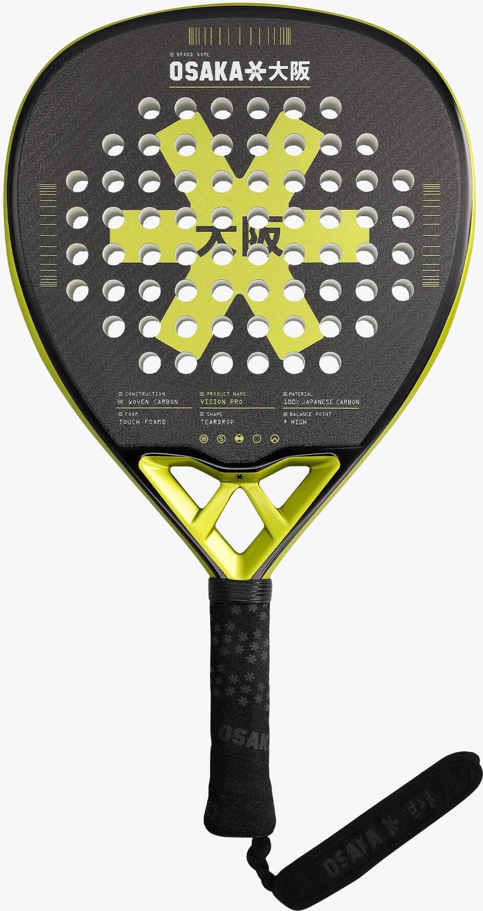 Osaka Vision Pro Padel Racket Gelb