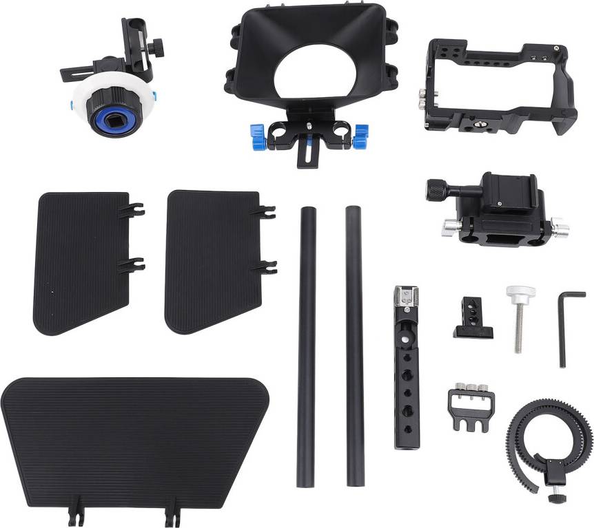 DSLR Rig Camera Cage Matte Box Aluminum A6300