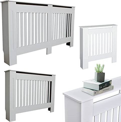 YouseaHome Large Tall Radiator Cover With Vertical Style Slats