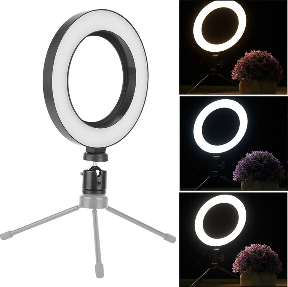 6-Inch Dimmable LED Ring Light