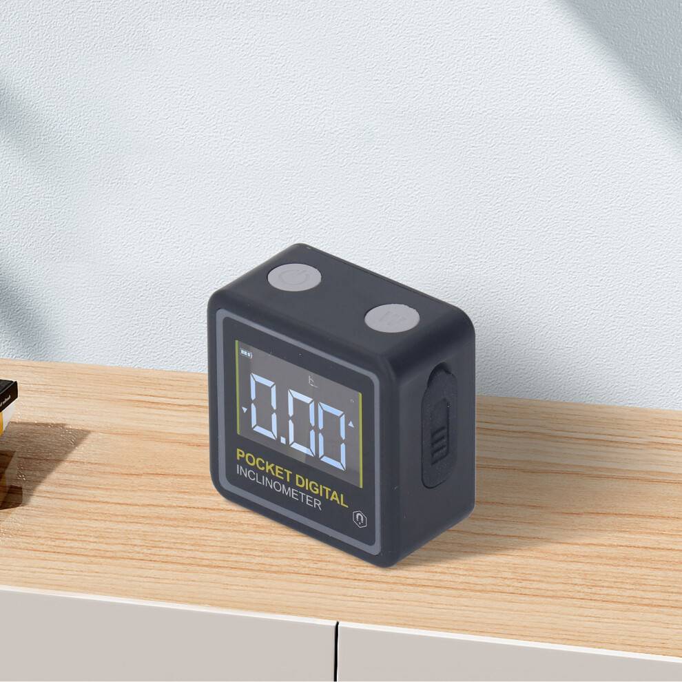 Pocket Digital Inclinometer Protractor Magnetic Finder Angle Measurer