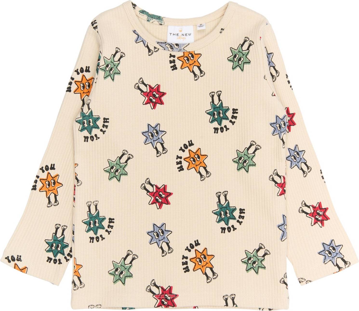 The New AOP Raul L S Rib Tee Sweatshirt