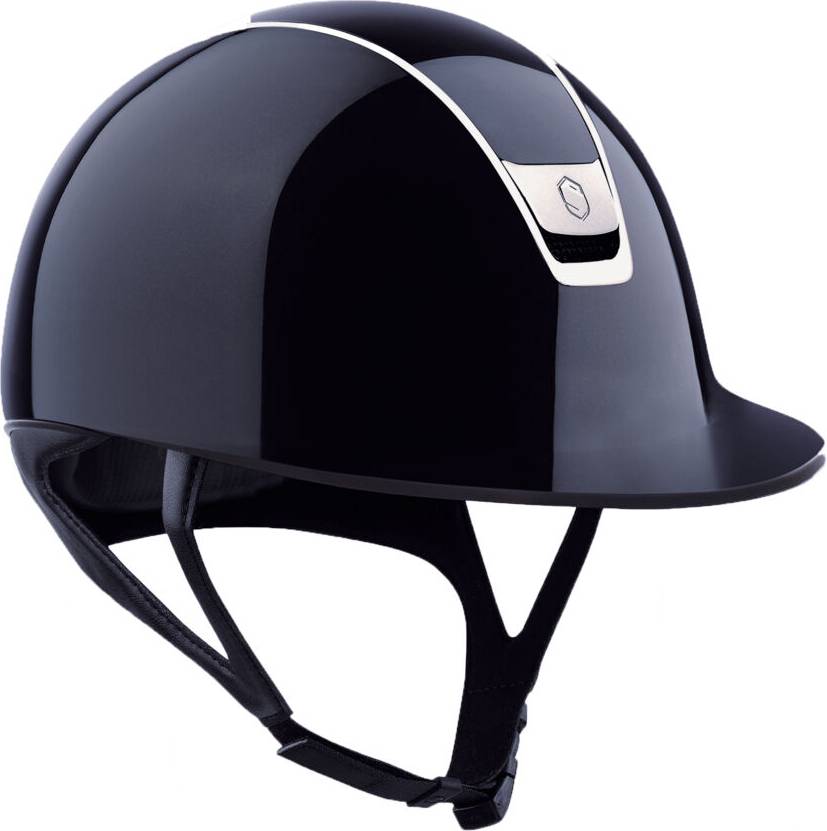 Samshield ShadowGlossy 2.0 Standard Riding Hat - Bleu