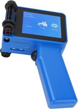 Handheld Handheld Inkjet Coder Blue Color
