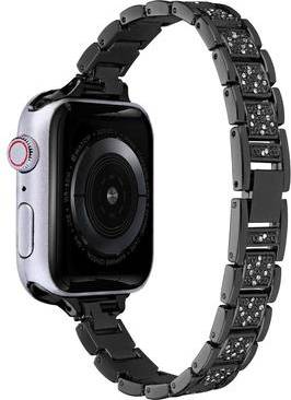 Apple Watch Series 8 Rhinestone Metal Strap
