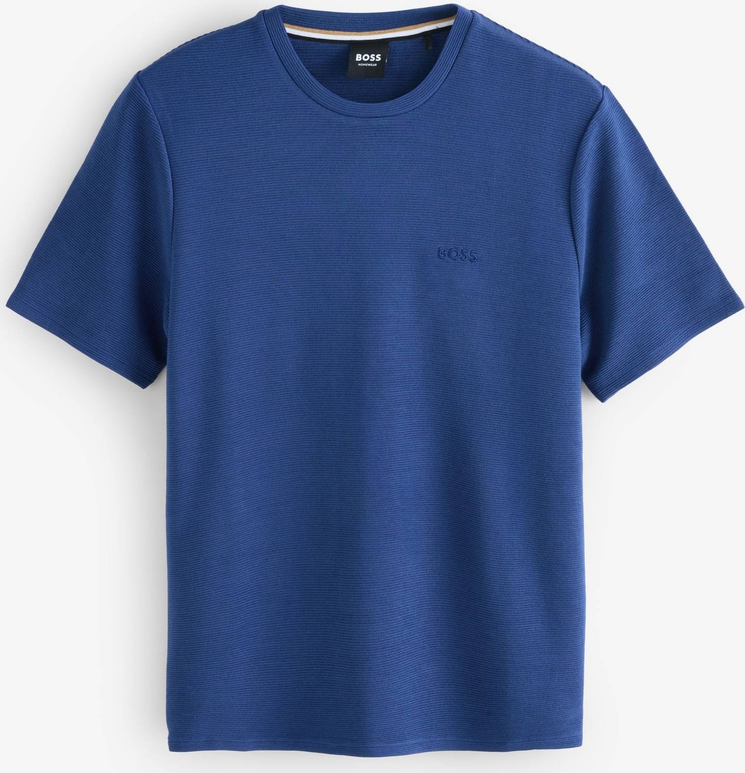 BOSS Ribbed T-Shirt - Blue