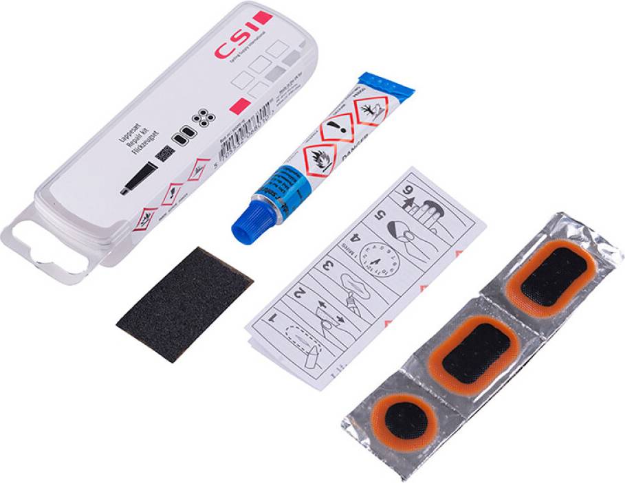 Reparationsask Cykelslang 8 Delar Kit