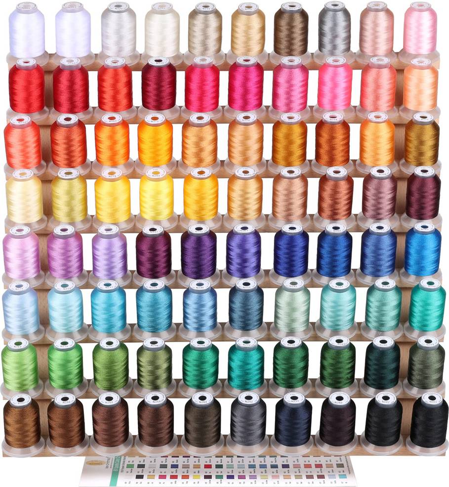 Janome Colours Polyester Machine Embroidery Thread Kit