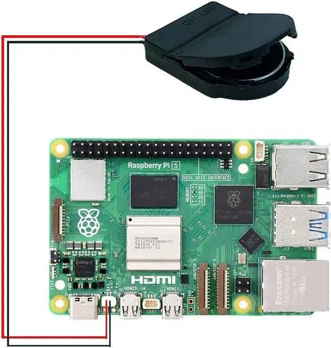 Raspberry pi 5 Raspberry Pi 10Pcs 5 RTC Battery Box