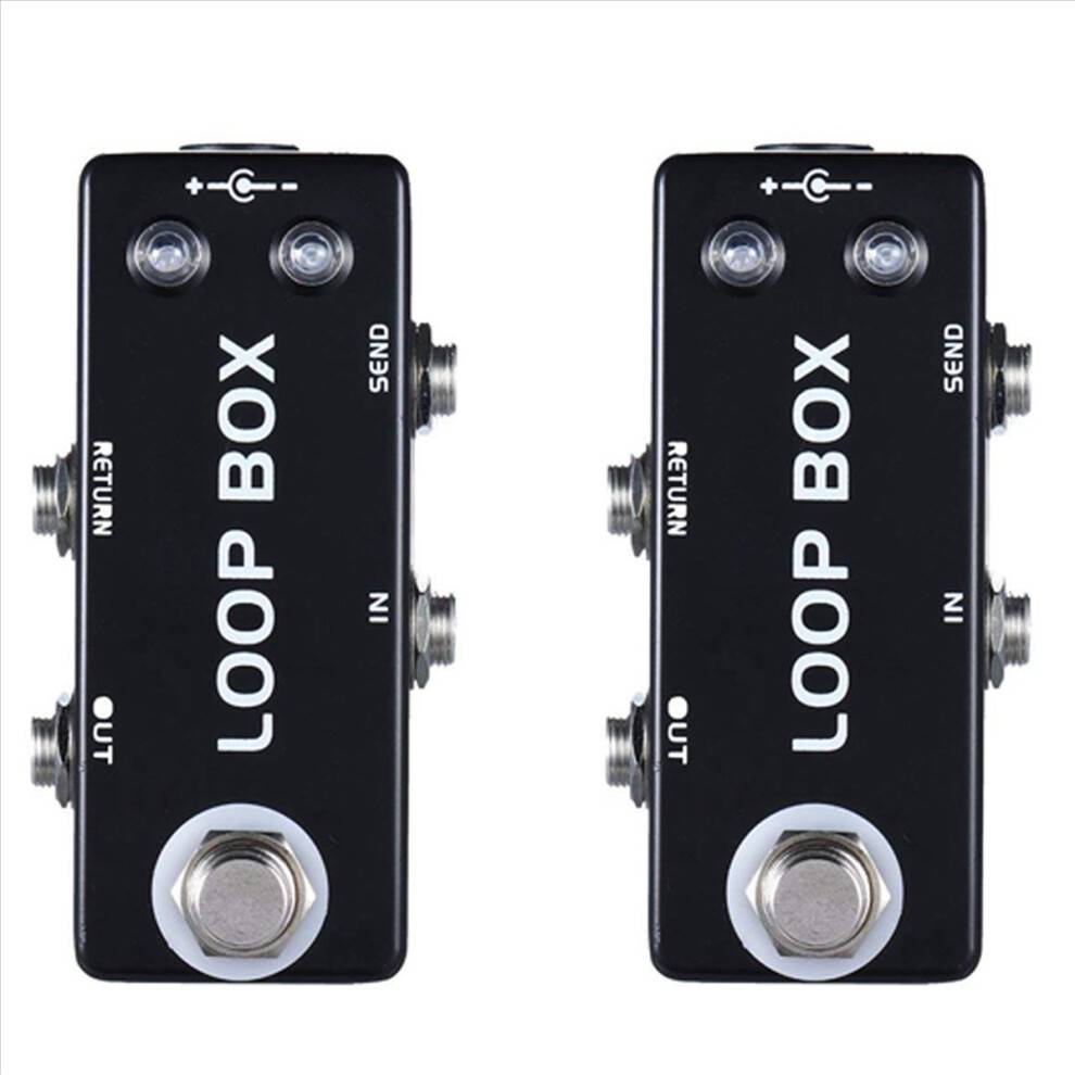 Mini Guitar Effect Pedal Loop Box