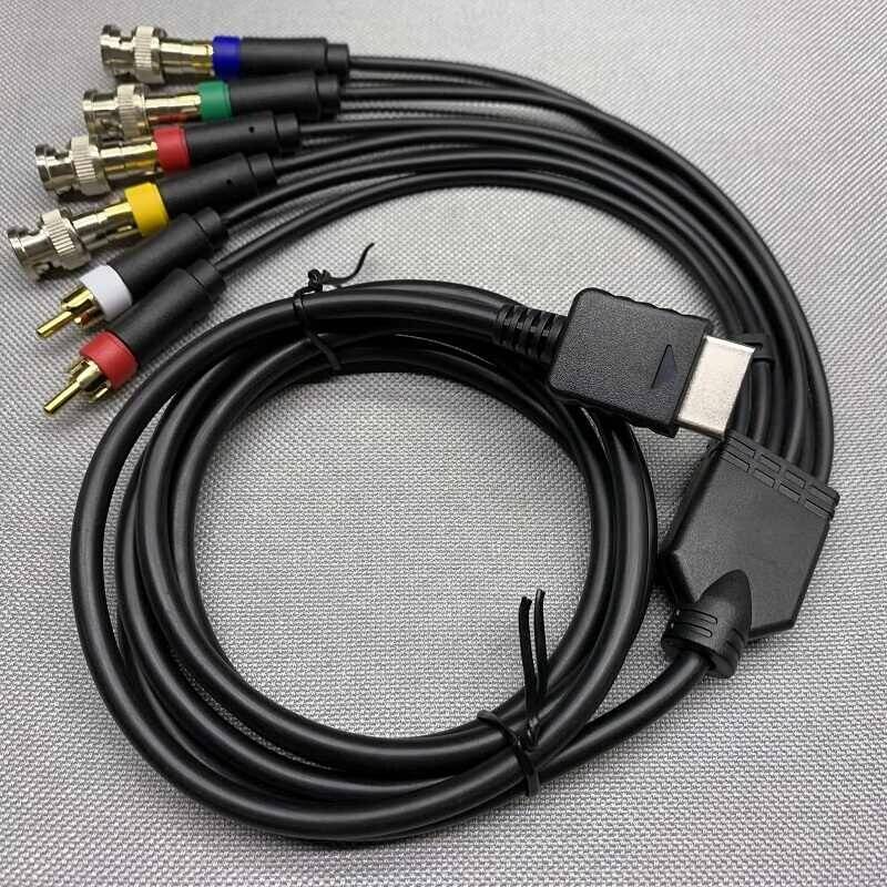 RGBS Color Monitor AV Cable Audio Video