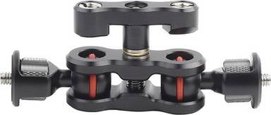 Multi Function Dual Ball Head Magic Arm Mount Adapter