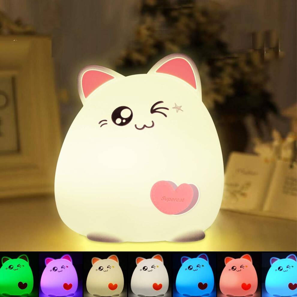 Enchanting Portable Multicolor LED Night Light