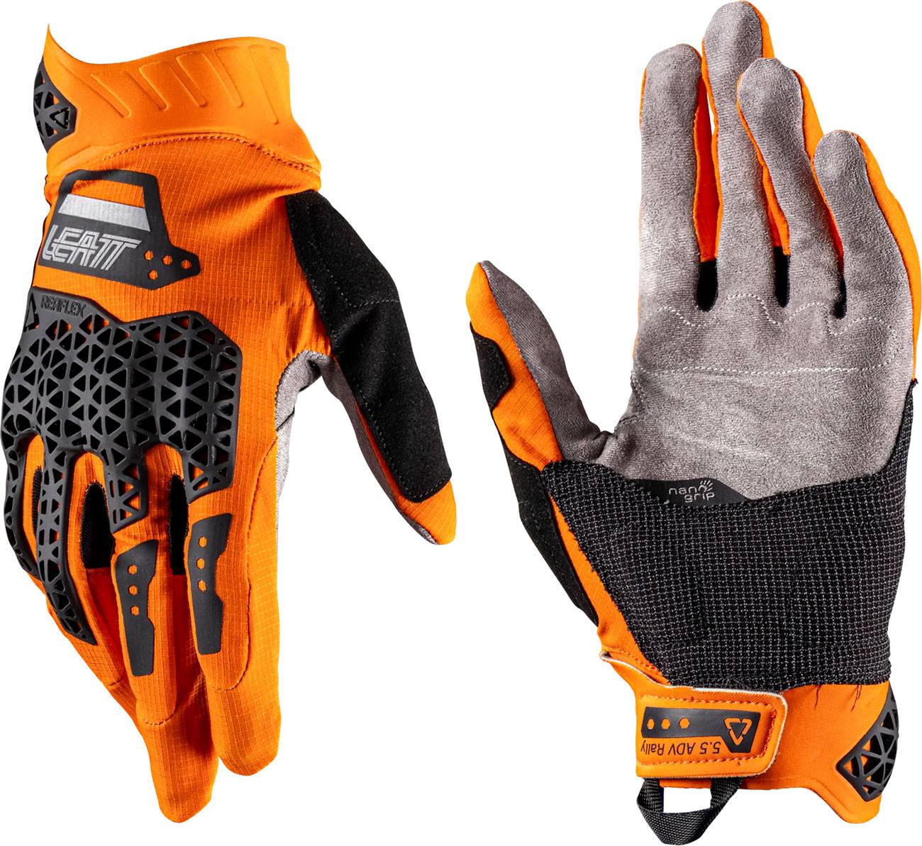 LEATT Adventure Rally Gloves - Orange