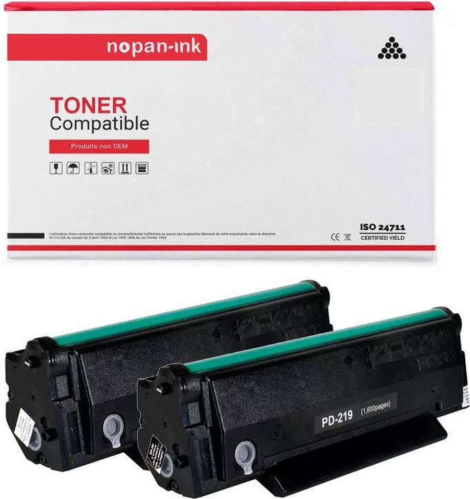 Toner PD-219 - Sort