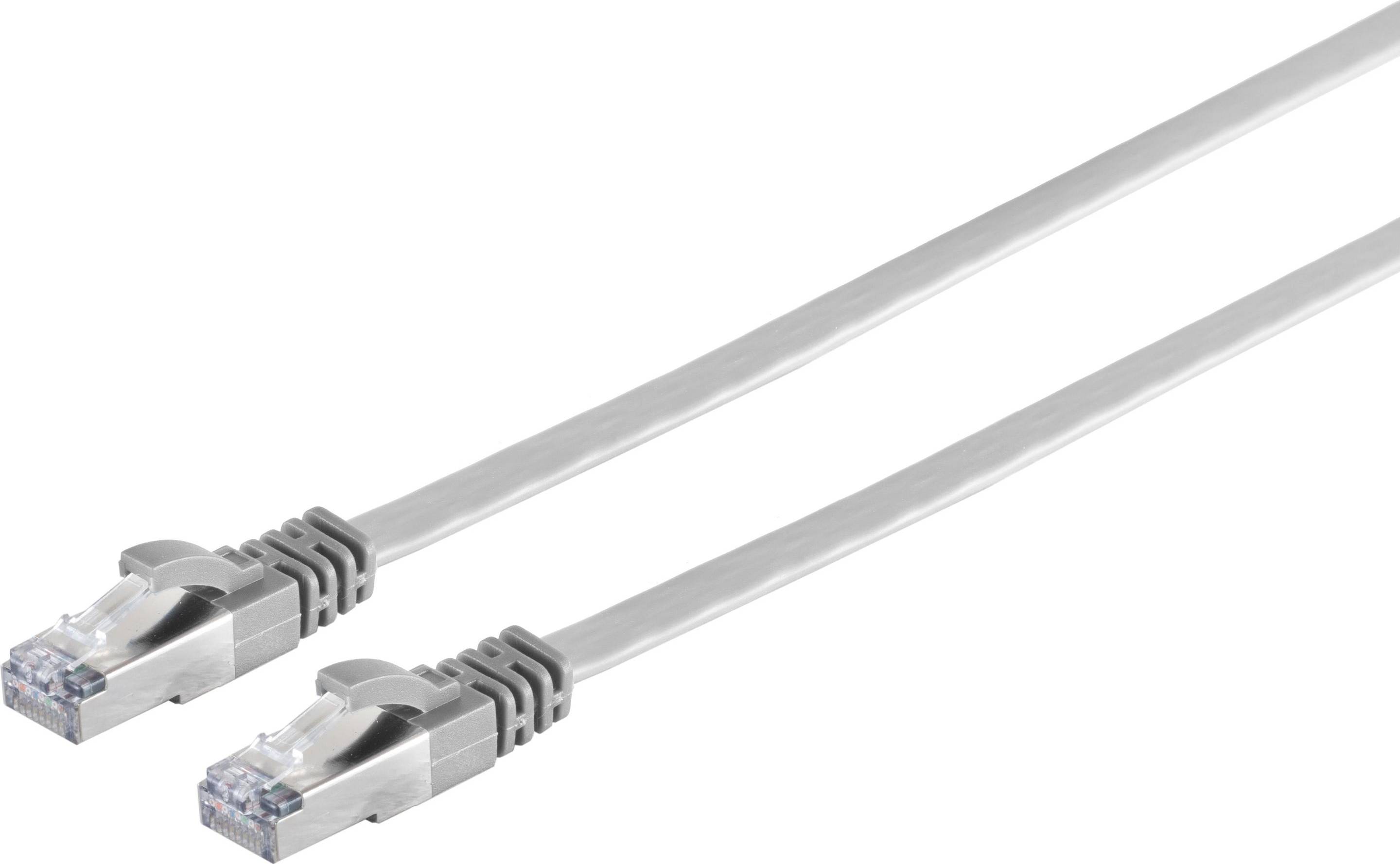 Shiverpeaks RJ45 Flachkabel Cat7 Rohkabel Slim 5m