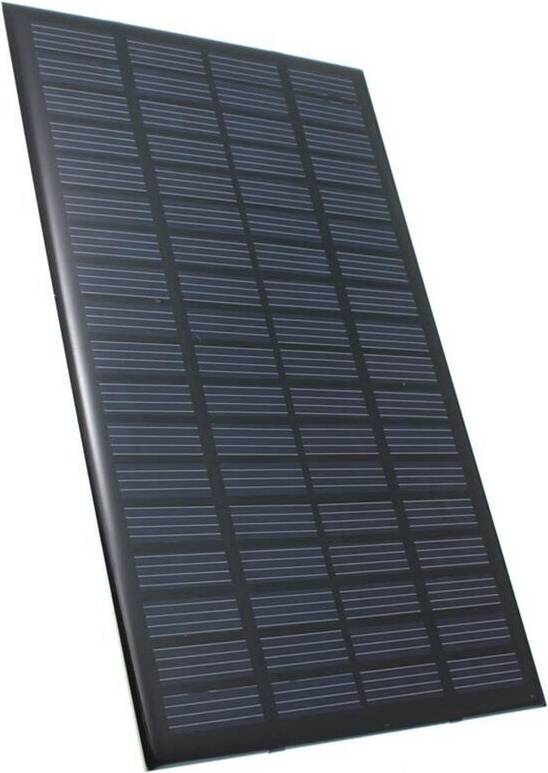 18V 2.5W Polycrystalline Stored Energy Power Solar Panel Module