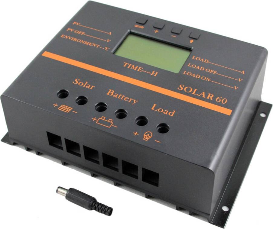 Greenzech Multi-Protection Intelligent LCD Screen Solar Charge Controller