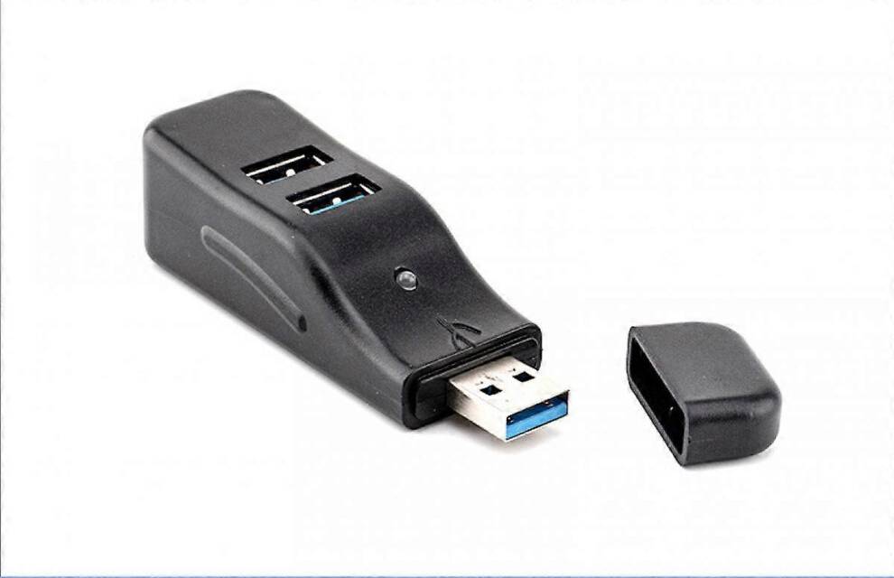 Kikidex Creative Splitter In-Line Four-Port 3.0 USB Hub Extender
