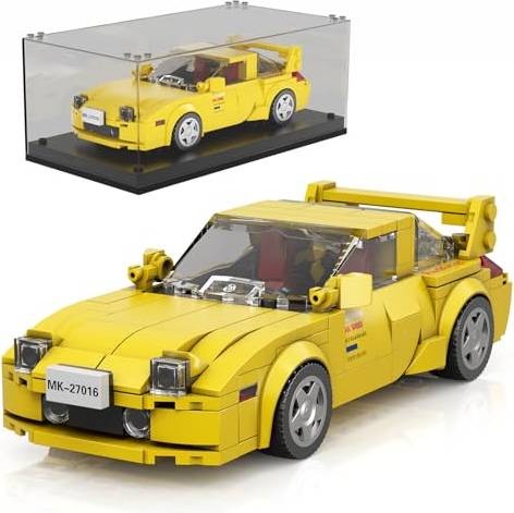 Mould King Initial D Car RX-7 Mazda Car Building Blocks Kit