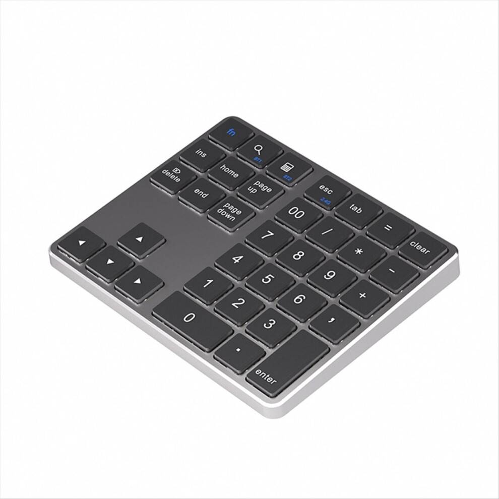 Dual Bluetooth Numeric Keypad Wireless Keyboard