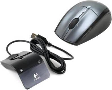 Logitech Mouse Ottico Wireless Con Ricevitore Usb