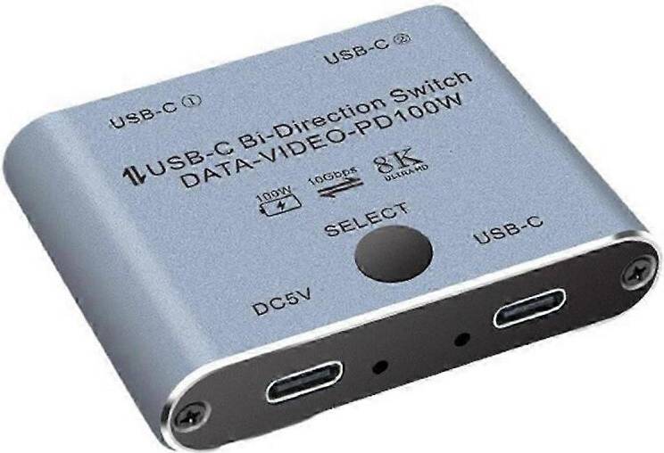 Bi Directional USB C KVM Switch Splitter
