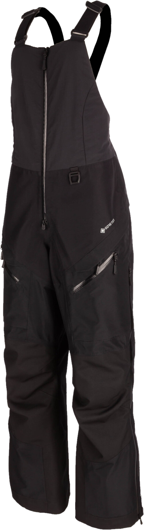 Klim Bukser Alpine Snow Bib - Sort/High Rise