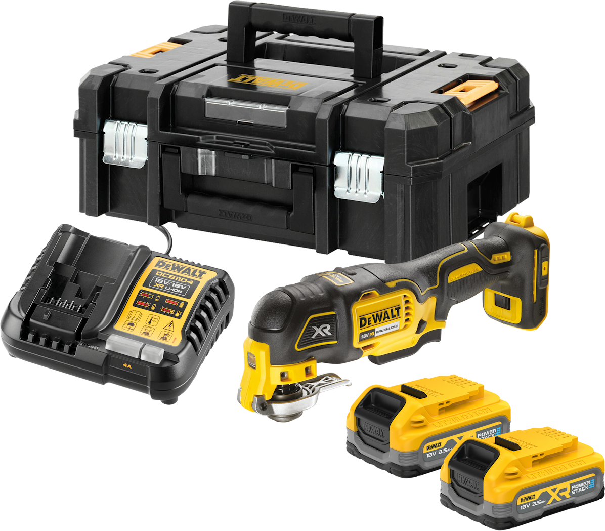 Dewalt DCS356S2T-QW 18V XR Multicutter PowerStack