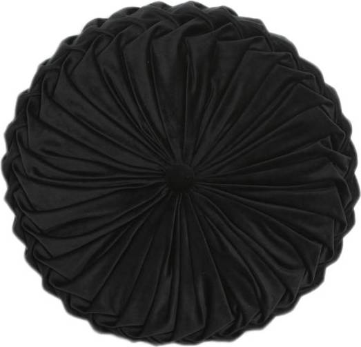 Homeville Rund Velour Sort Indvendig pude Sort