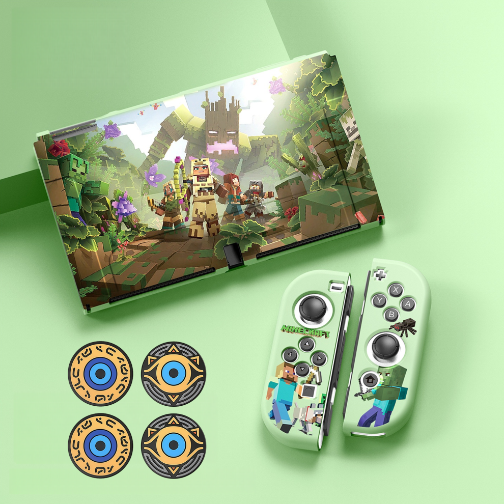 Switch minecraft Protective Case Set Nintendo Switch