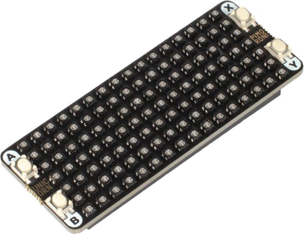Raspberry pi pico Pimoroni Raspberry Pi Pico Unicorn Pack 112 RGB LEDs