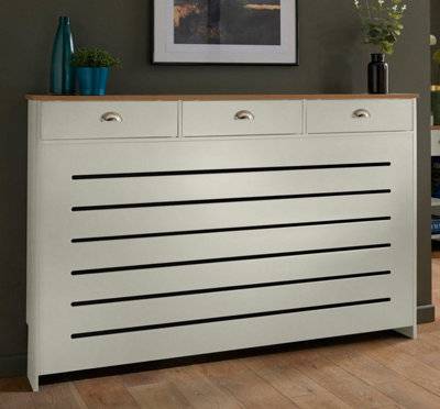 Radilux Cream Radiator Cover Cabinet Large