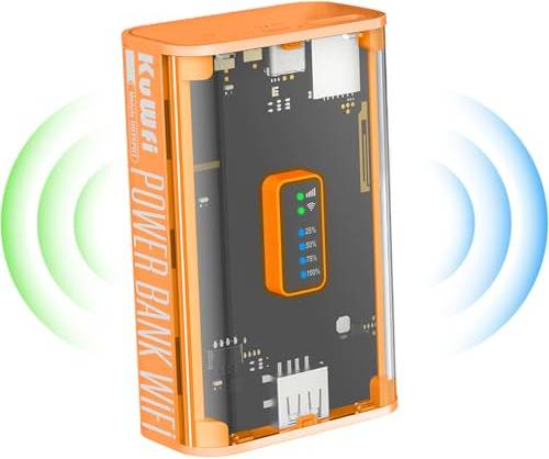 Mobiler wlan router KuWFi Mobiler 4G LTE WLAN Router