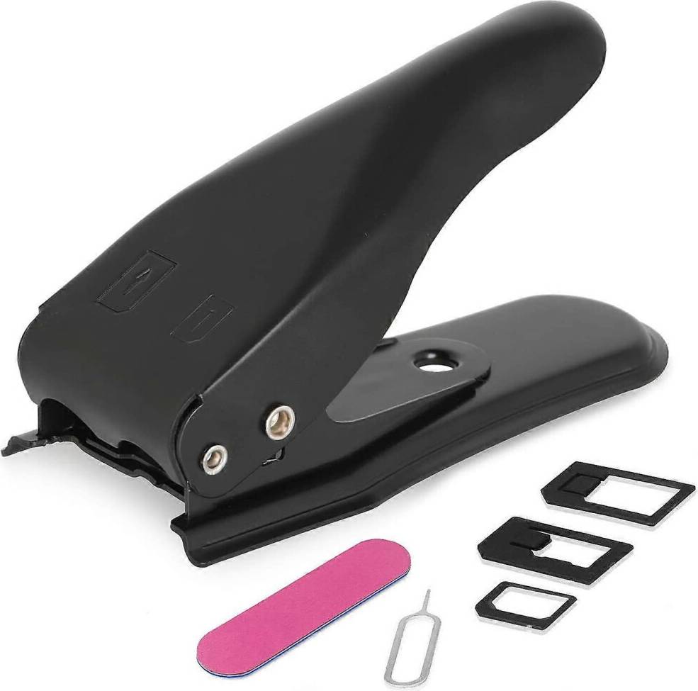 6PCS 4 in 1 Dual Sim Card Cutter Kit