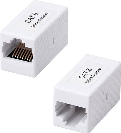 LogiLink RJ45 Inline Coupler Cat 6 Mini