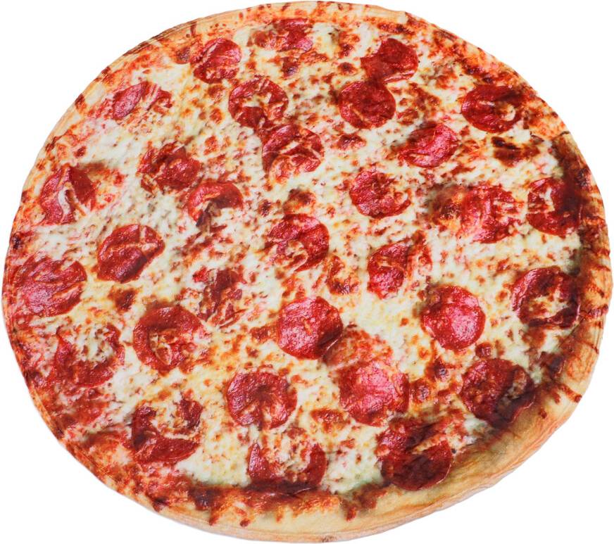 Kid Toddlers Pizza Pattern Rug