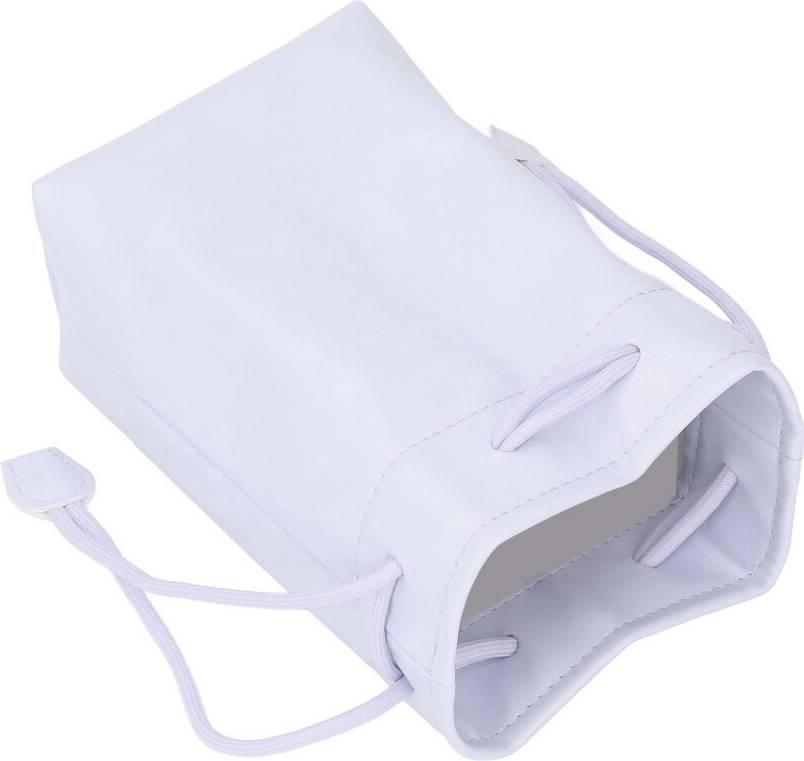 PU Leather Drawstring Camera Pouch