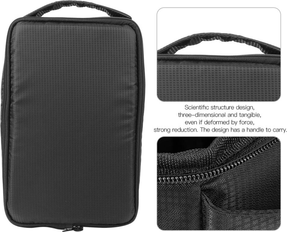 Black Waterproof SLR Camera Inner Case