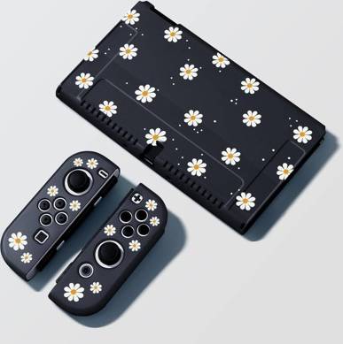 Shein Flower Pattern Case Compatible With Switch