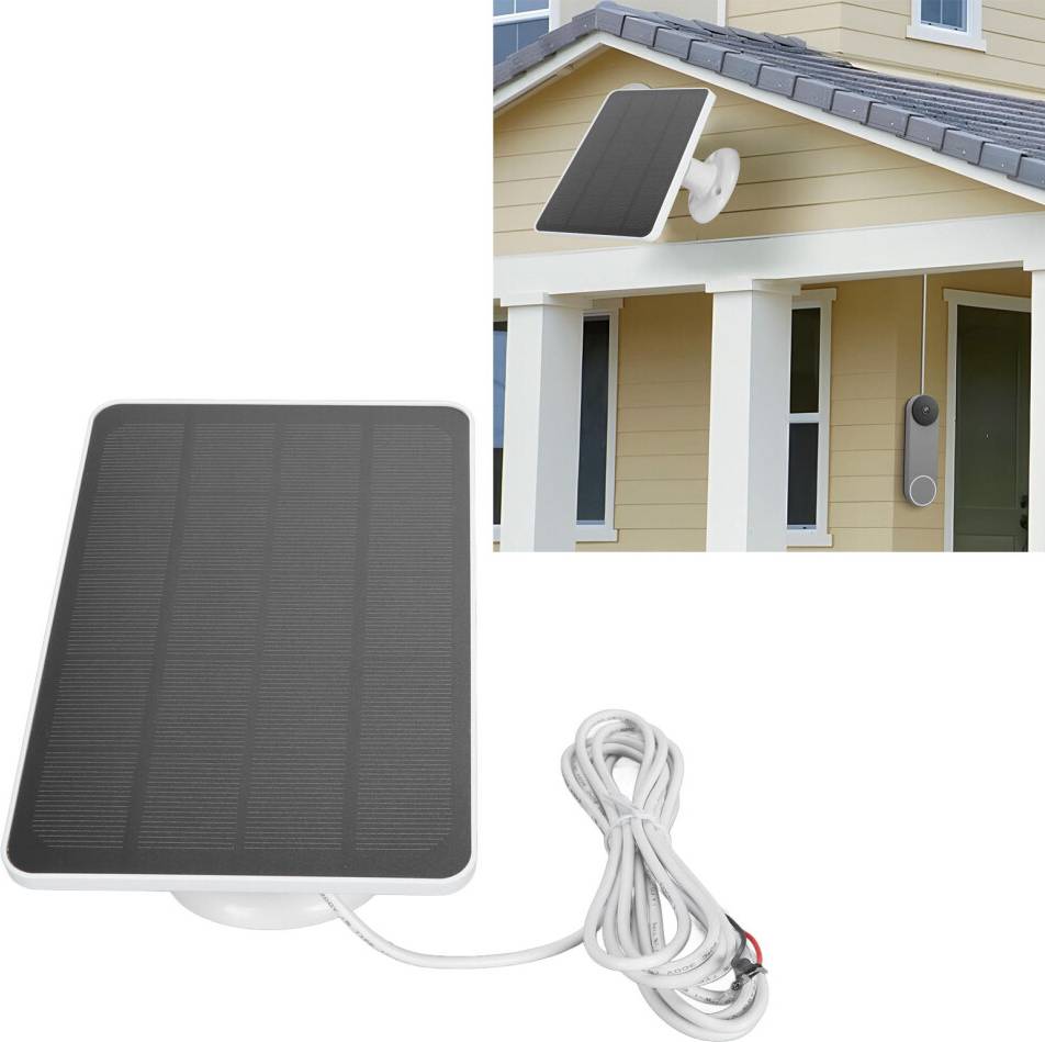 Nest camera Mobile Solar Panel Power Adjustable Mount